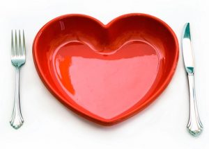чиния сърце